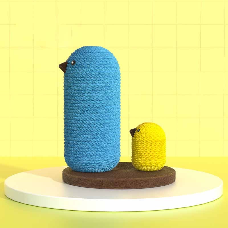 Pet play Zone Sisal Mushroom House Cat Climbing Frame