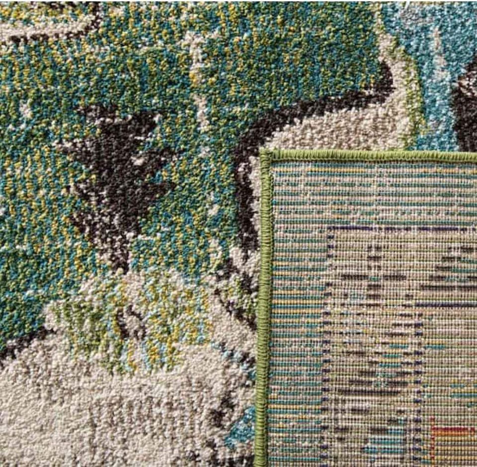 Forest Green Area rug 2.6x16ft Carpet