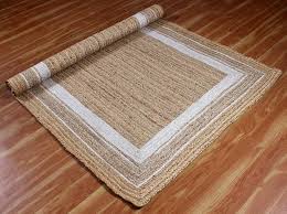 Farmhouse Area Rug, Jute Rug Runner, Natural Fiber Rug, Woven Floor Covering, Entryway Rug, Bohemian Area Rug, Indoor Rug, Area Rugs