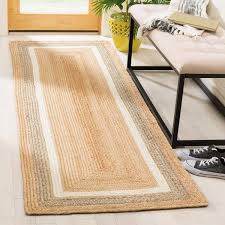 Farmhouse Area Rug, Jute Rug Runner, Natural Fiber Rug, Woven Floor Covering, Entryway Rug, Bohemian Area Rug, Indoor Rug, Area Rugs
