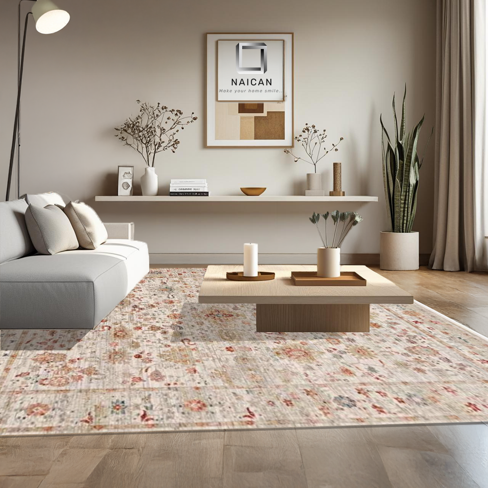 Handmade Serena Area Rug by Loloi 7'9 x 9'9 ft Natural Area Rug, Modern Home Interior Bamboo Arearug, Neutral Palette Rug, Luxurious Area Rug