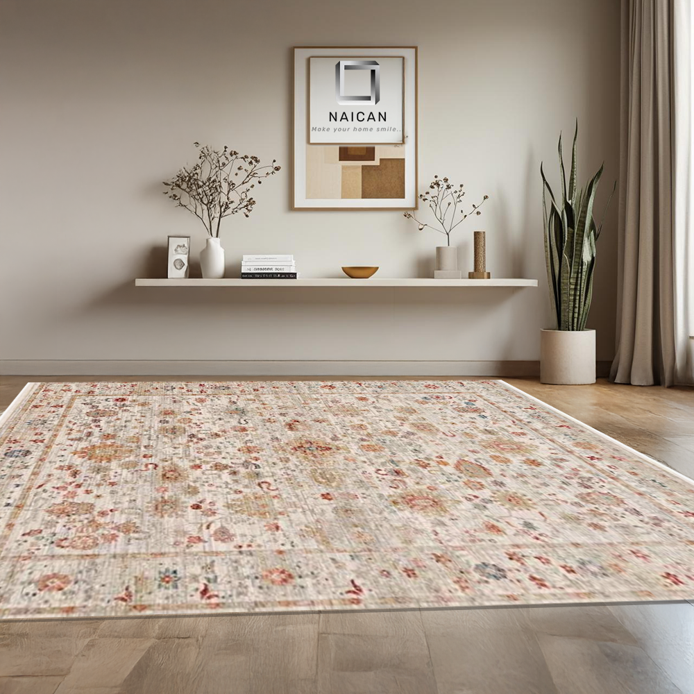 Handmade Serena Area Rug by Loloi 7'9 x 9'9 ft Natural Area Rug, Modern Home Interior Bamboo Arearug, Neutral Palette Rug, Luxurious Area Rug