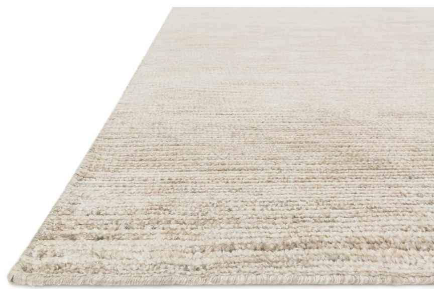 Handmade Serena Area Rug by Loloi 7'9 x 9'9 ft Natural Area Rug, Modern Home Interior Bamboo Arearug, Neutral Palette Rug, Luxurious Area Rug