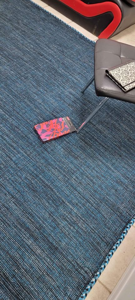 Braided Handwoven Reversible Cotton Area Rug 7'9" x 10'6"ft