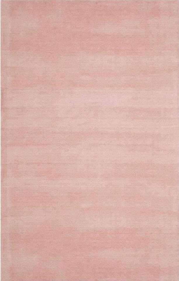 Blush Area Rug, 8 ft x 10 ft Solid Pink Rug, Minimalist Floor Covering, Blush Arearug, Modern Home Decor, Solid Pink Wool Area rug