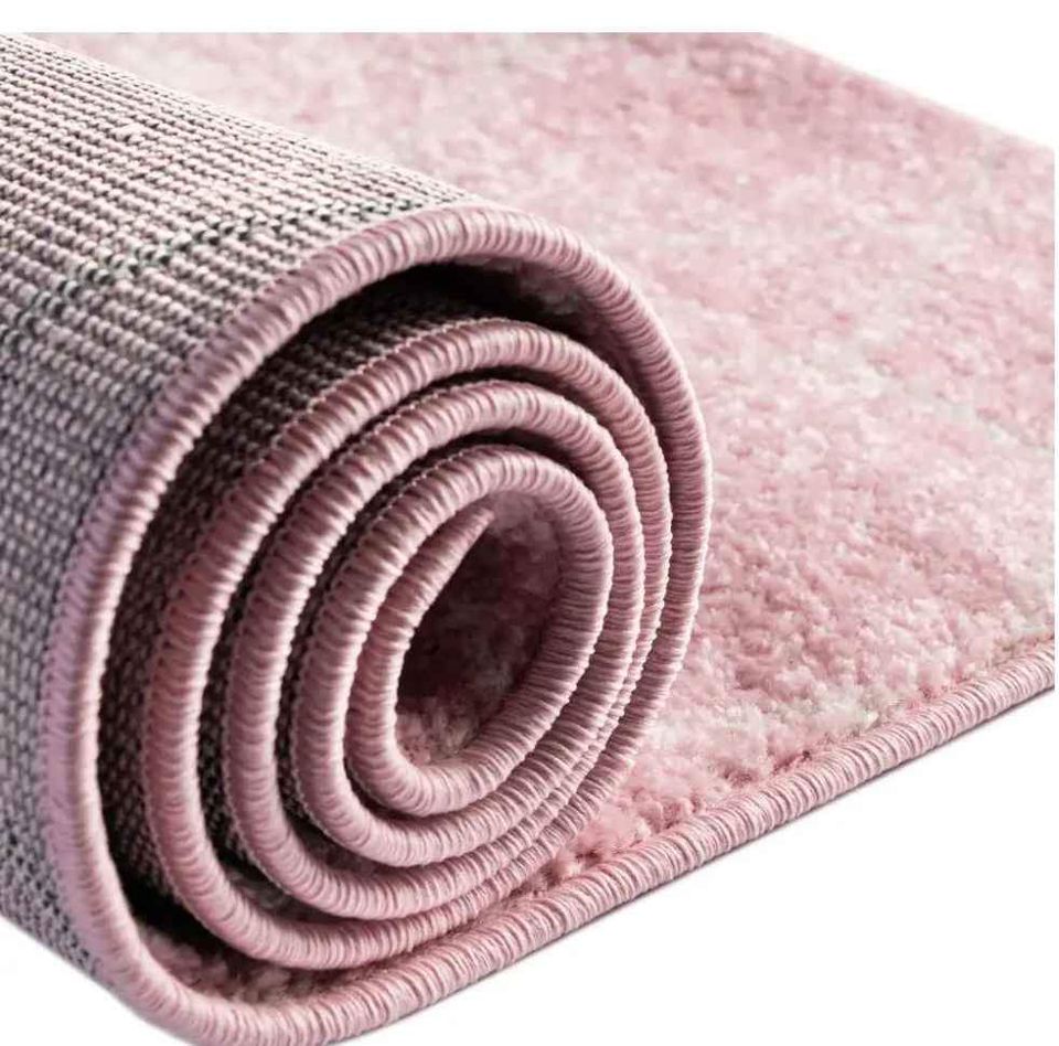 Frieze Area Rug 9x12ft Pink Ivory Trellis rug