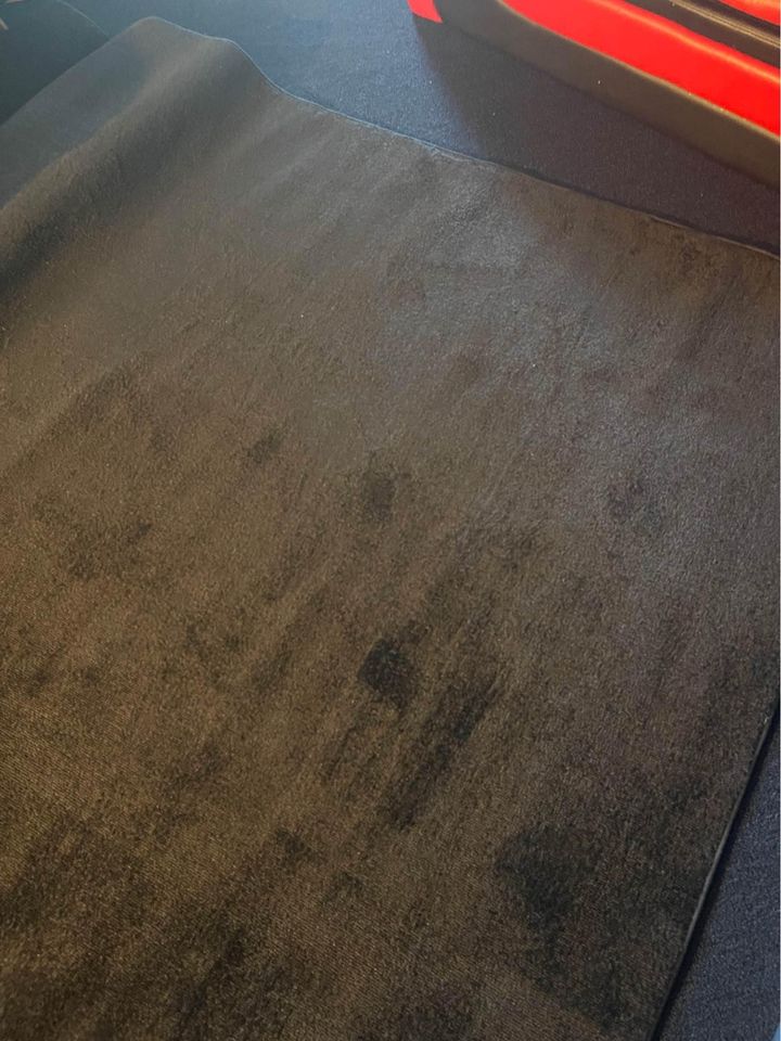 Black Carpet New Area Rug- Lowpile | 8' x 10'