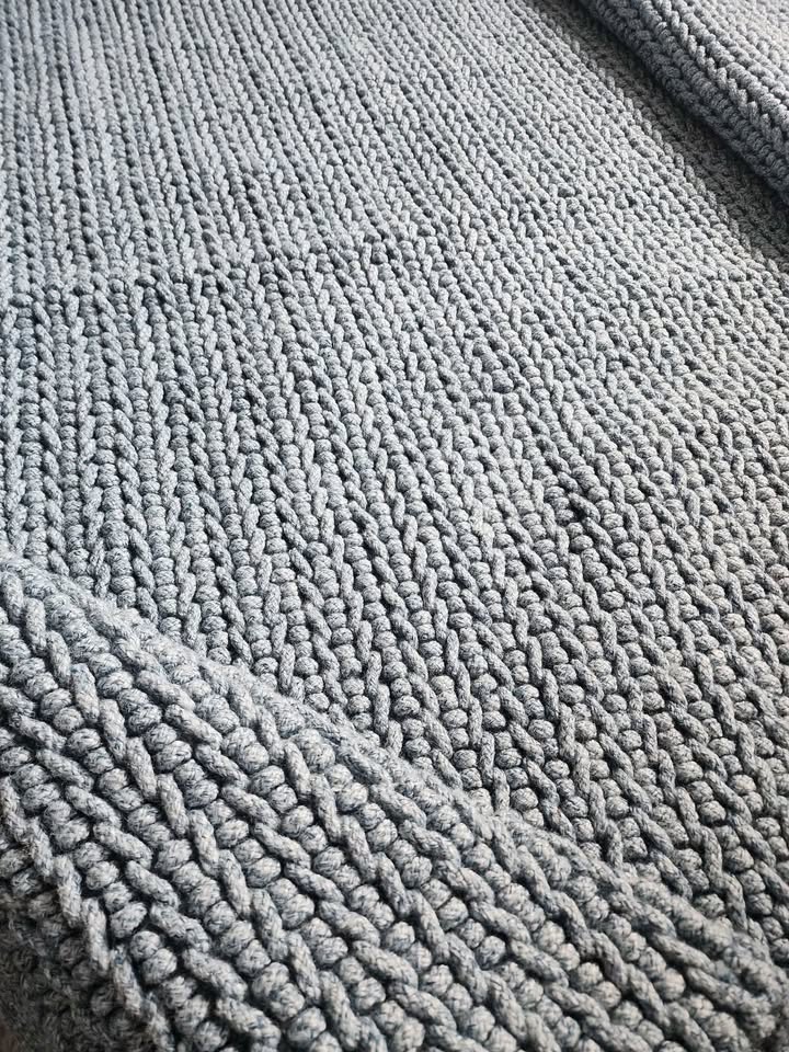 Braided 9x12 Blue Handwoven Dash & Albert Area Rug