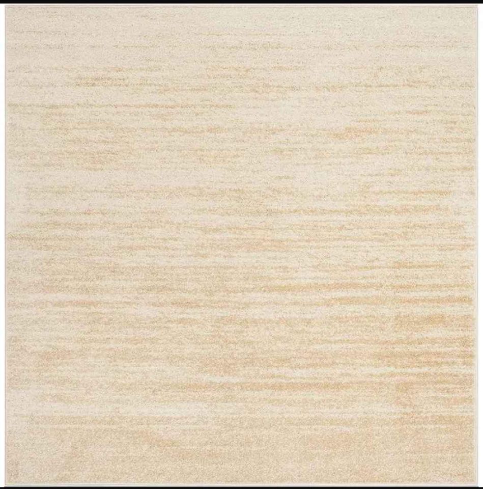 Gold 8x10 Cream Ivory Area Rug