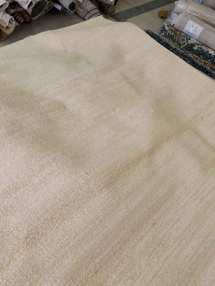Gold 8x10 Cream Ivory Area Rug