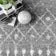 Grey Area Rug 5.x7.6 Carpet Brand new