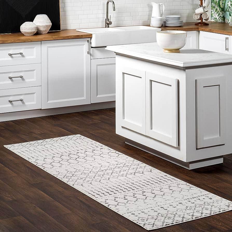 Ivory Area Rug 2.6x10ft Runner Arearug