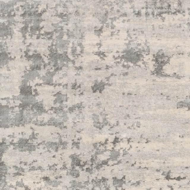 Abstract Ivory Grey Rug 8x10 Carpet