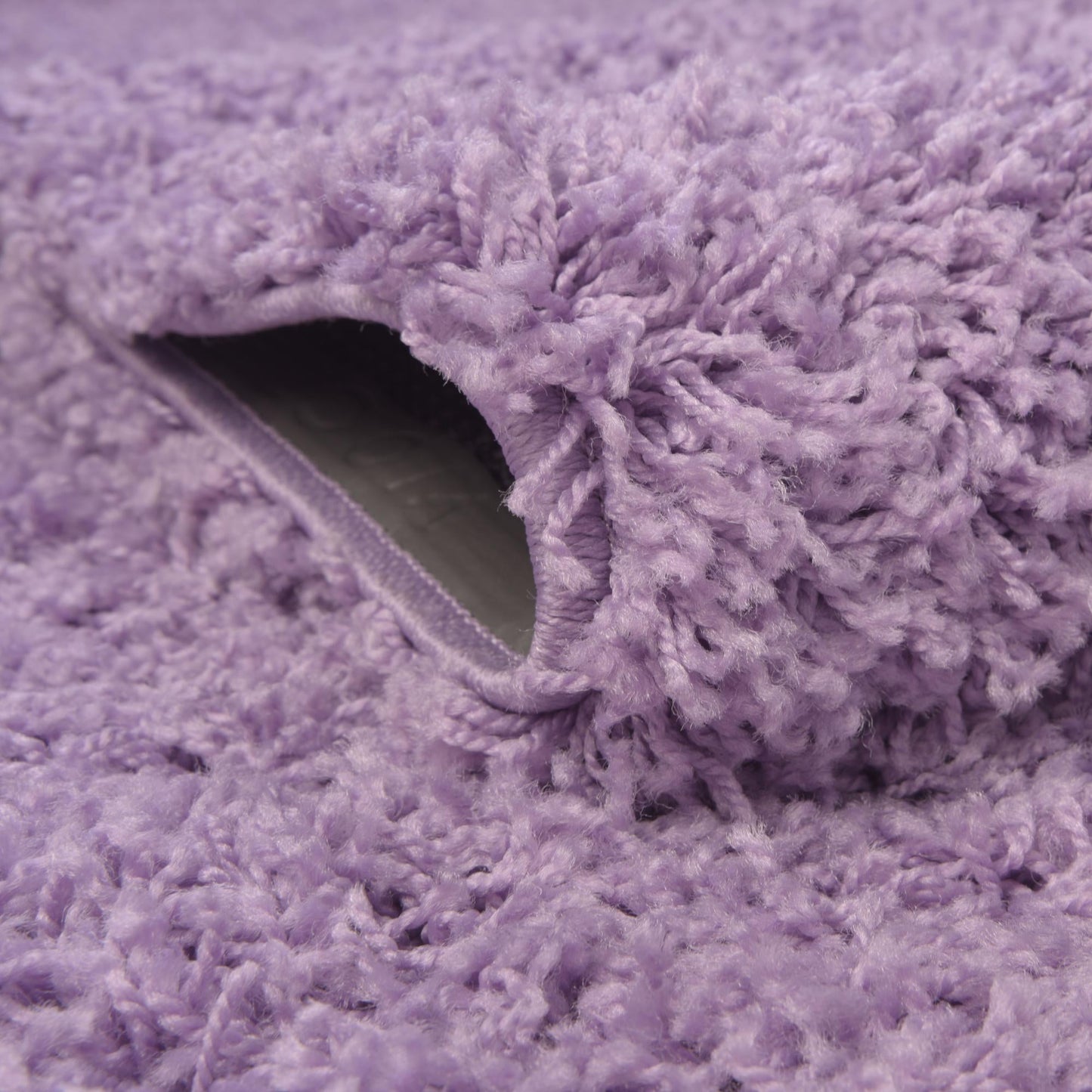 Solo Lilac Shag Rug 10 x 13ft Luxurious Fluffy Carpet