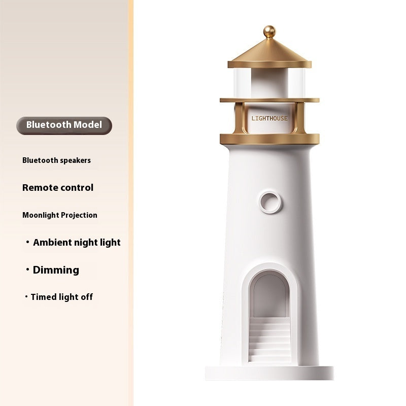 Lighthouse Night Light Moonlight Atmosphere Sleeping Light Creative Ornaments remote cotrolled Lamp