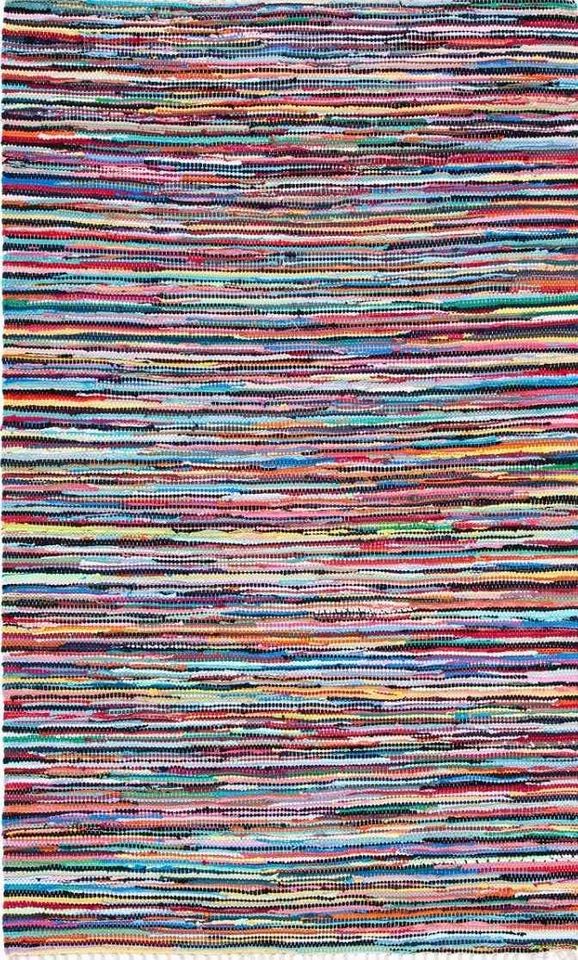 premium Area rug 6x9 ft Multicolor Handmade Cotton Area Rug