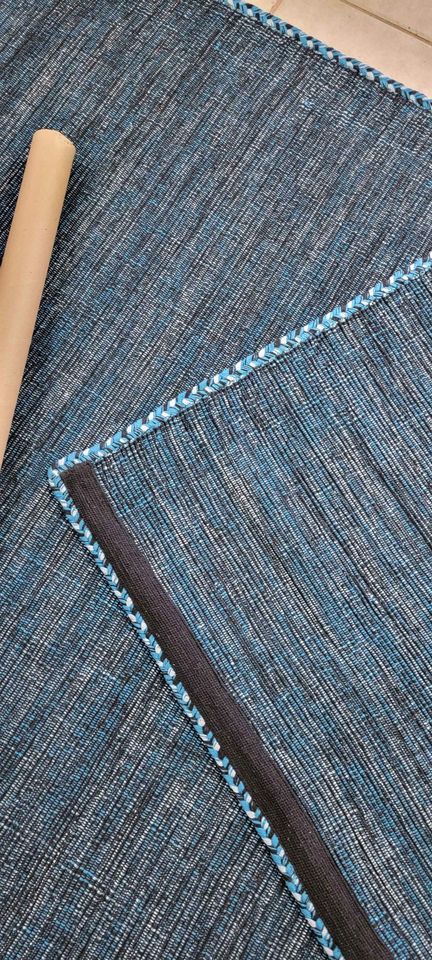 Braided Handwoven Reversible Cotton Area Rug 7'9" x 10'6"ft