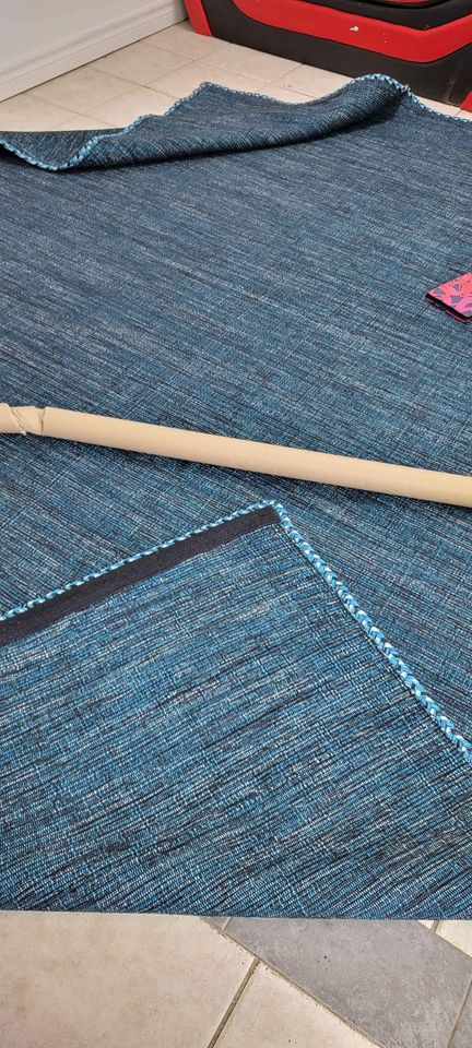 Braided Handwoven Reversible Cotton Area Rug 7'9" x 10'6"ft