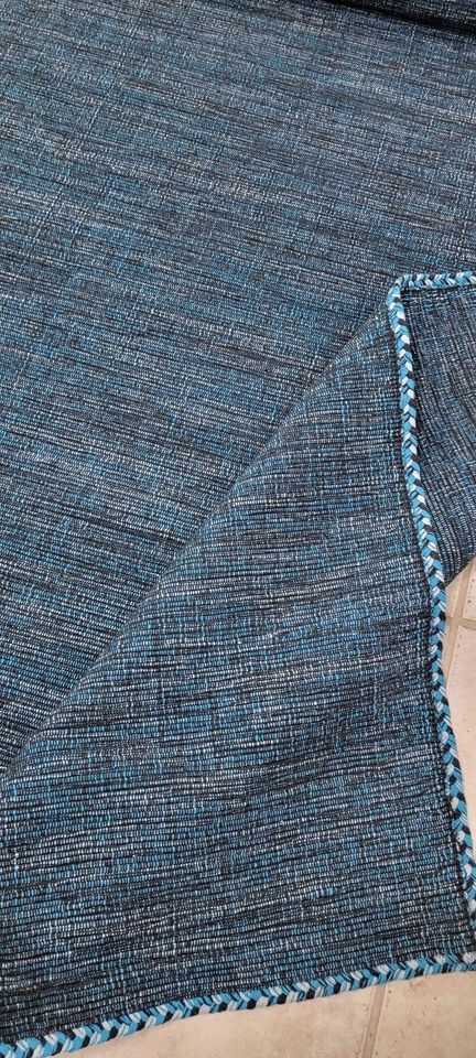 Braided Handwoven Reversible Cotton Area Rug 7'9" x 10'6"ft