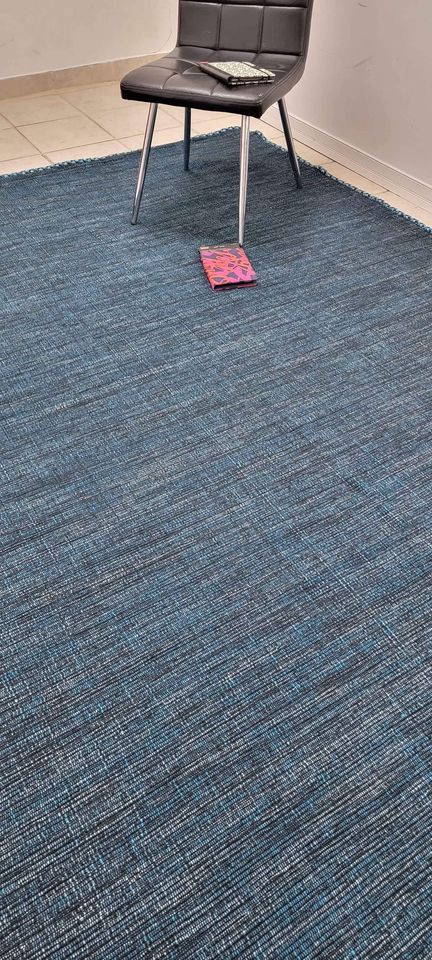 Braided Handwoven Reversible Cotton Area Rug 7'9" x 10'6"ft