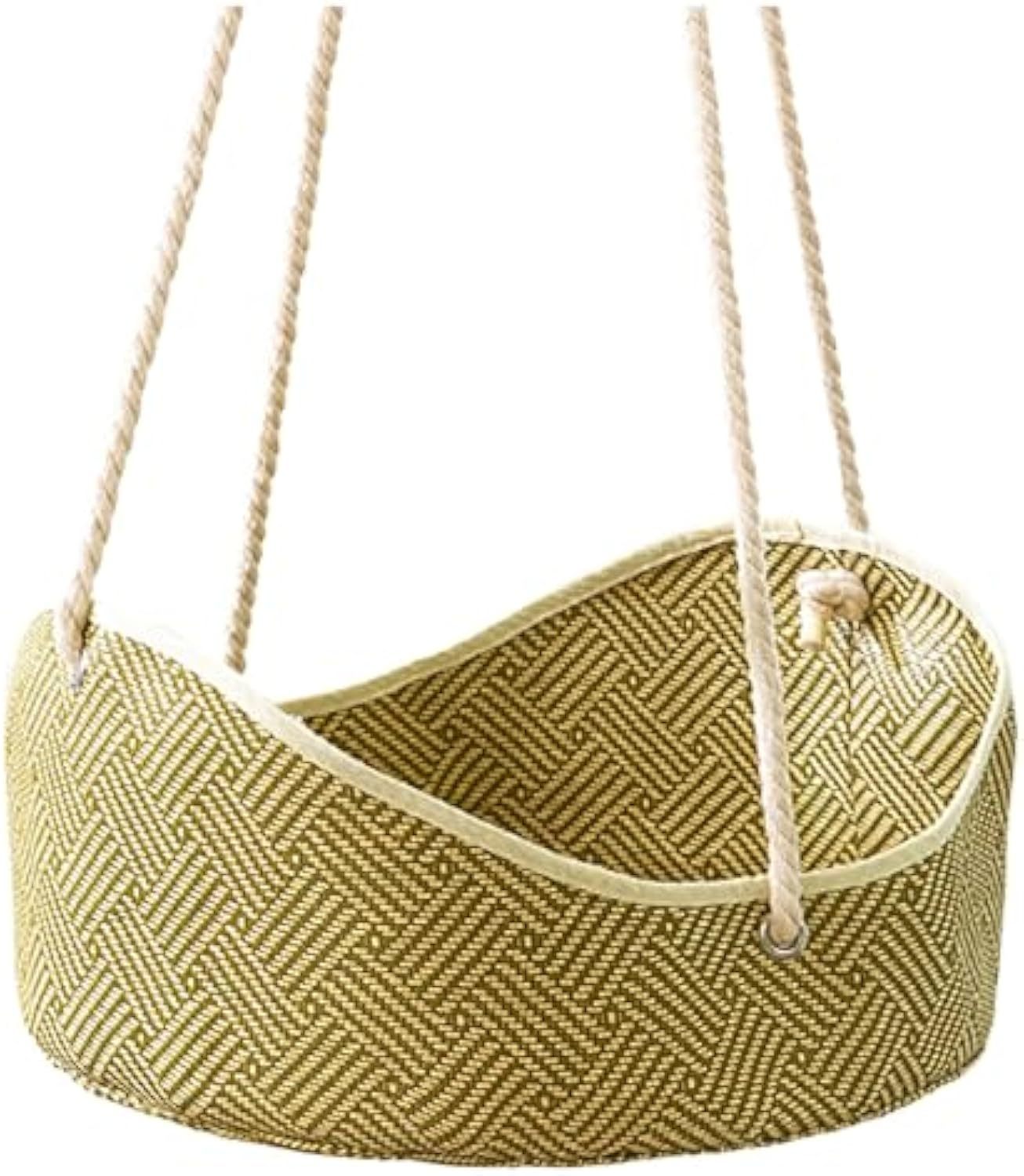 Cat Hammock Rattan Crafted Cage with Metal Hooks