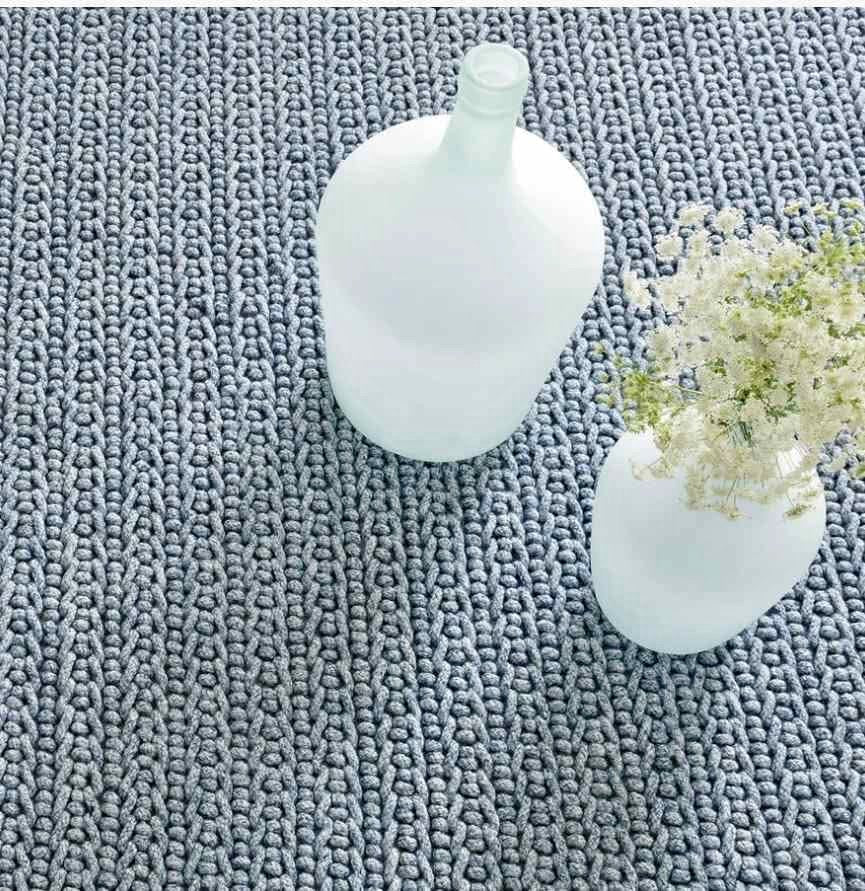 Braided 9x12 Blue Handwoven Dash & Albert Area Rug