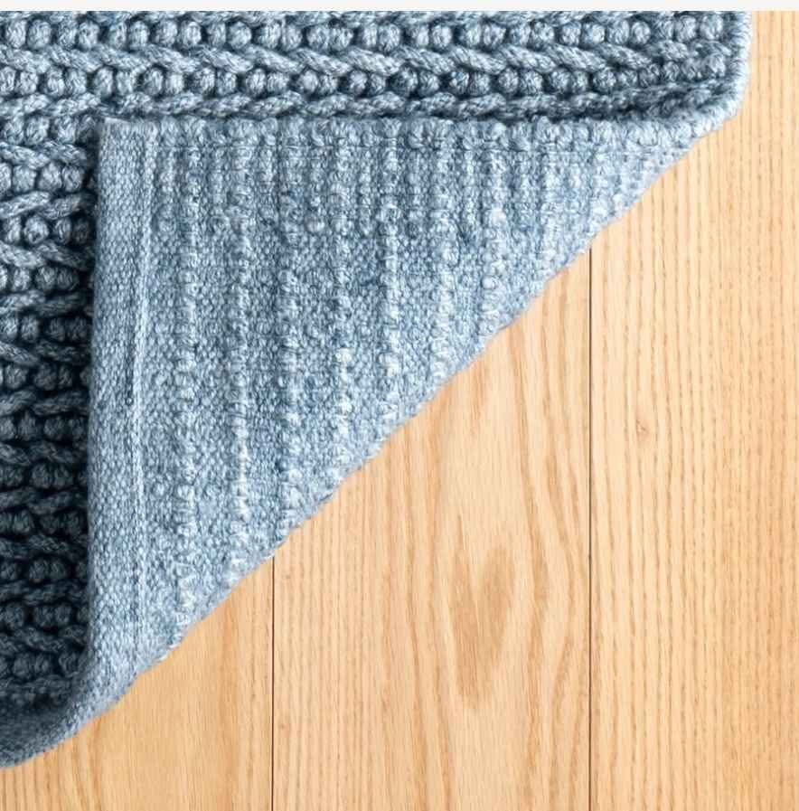 Braided 9x12 Blue Handwoven Dash & Albert Area Rug