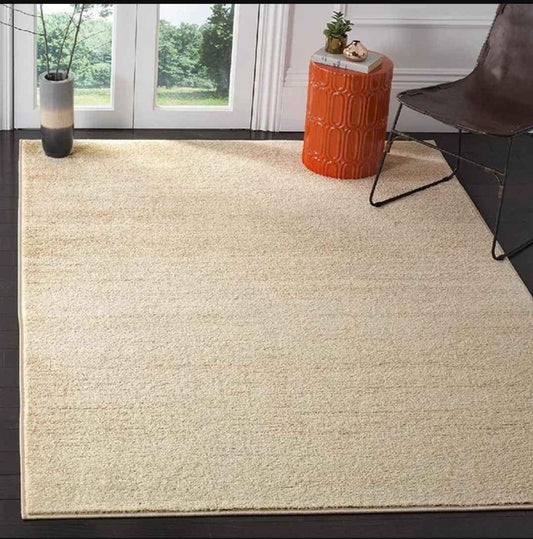 Gold 8x10 Cream Ivory Area Rug