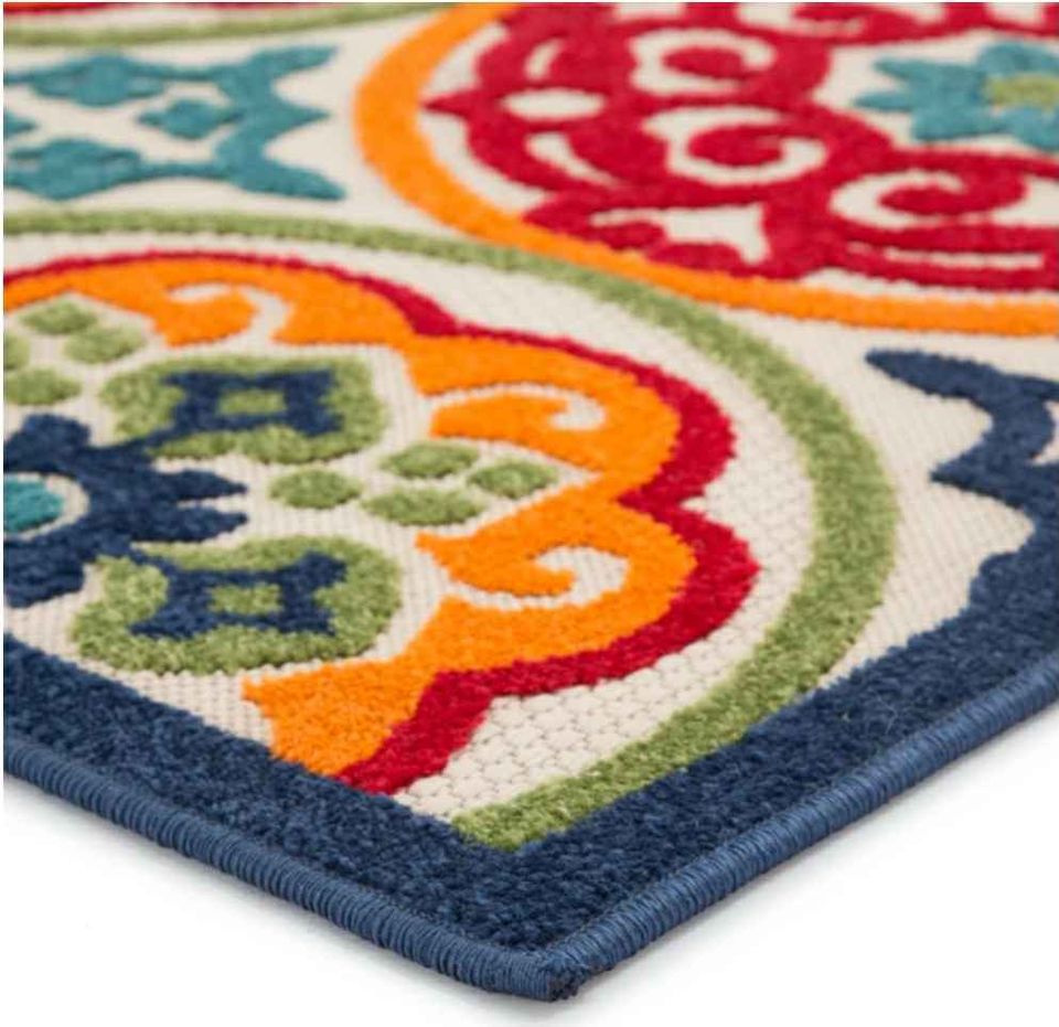 Multi Fog Belize Runner Rug | 2.6' x 8'