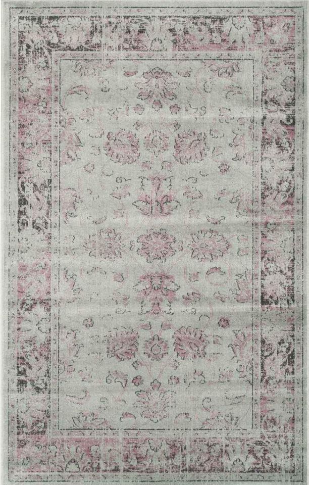 Premium Viscose  Rug 8 ft. x 11 ft. 2-inch Grey Spruce Area Rug
