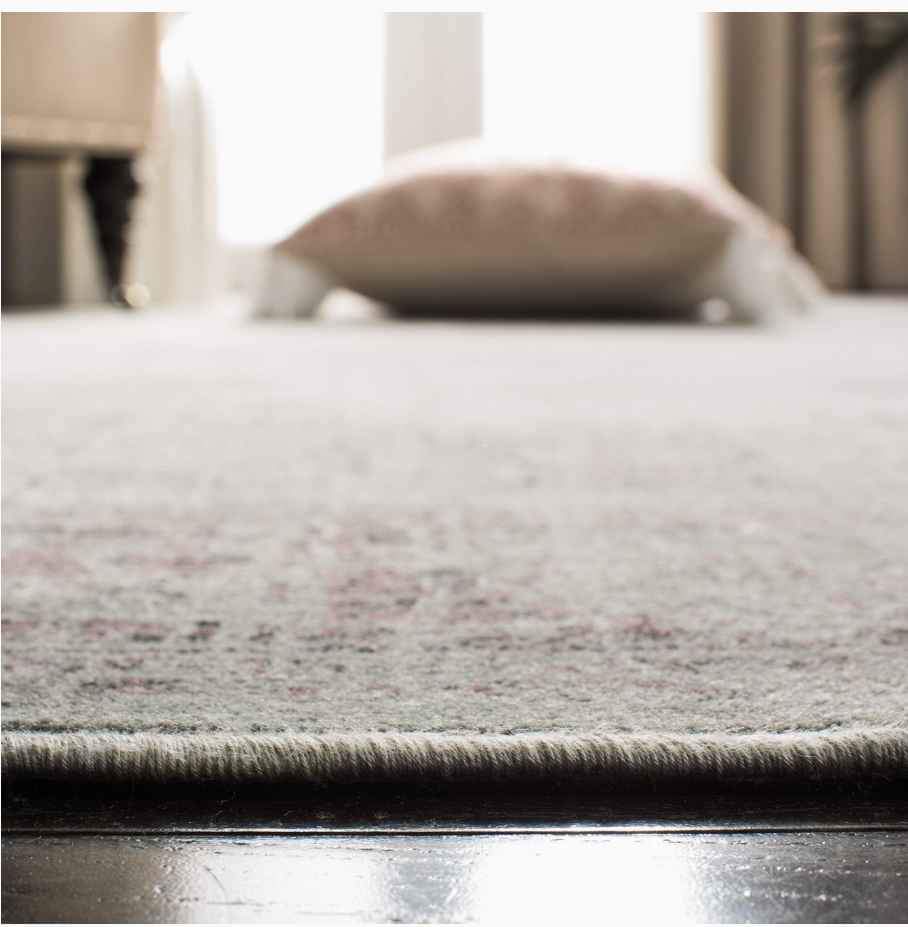 Premium Viscose  Rug 8 ft. x 11 ft. 2-inch Grey Spruce Area Rug