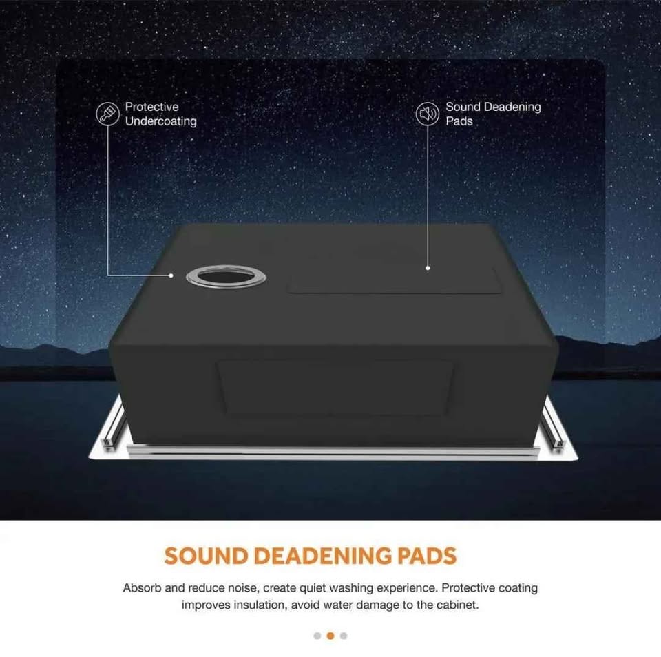 33" Drop-In Single Bowl Stainless Steel Kitchen Sink + Pull Down Faucet