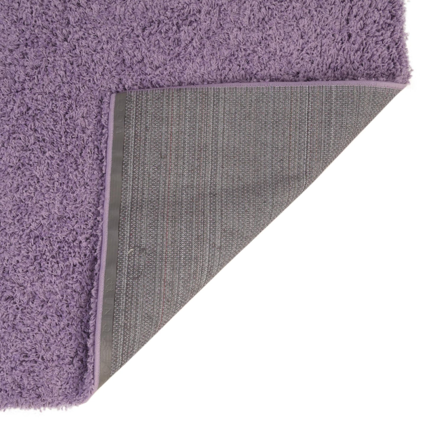 Solo Lilac Shag Rug 10 x 13ft Luxurious Fluffy Carpet