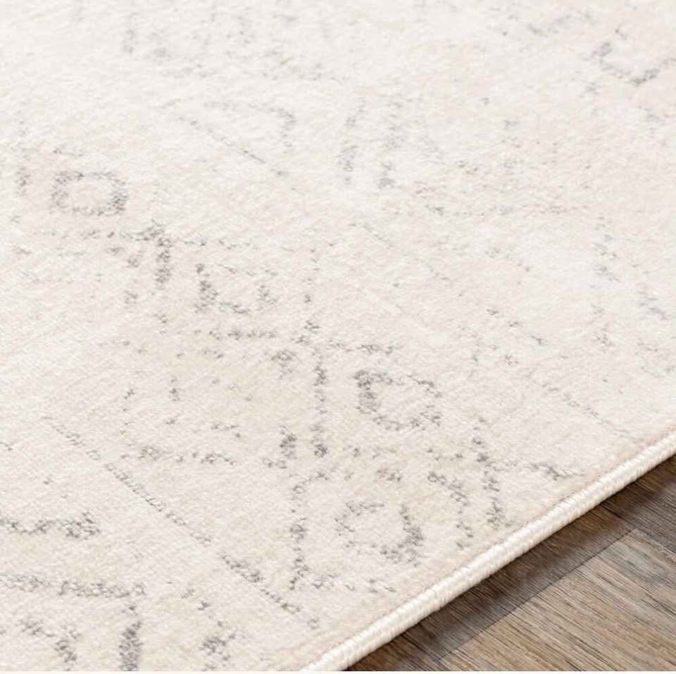 10x14 Off-white Grey Moroccan Blythe Large Area Rug